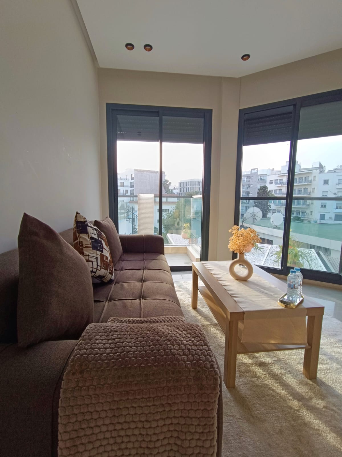 Studio Calme avec Parking & Fibre pour location Casablancajournalier